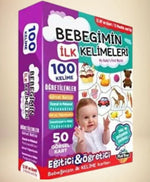 Bebeğim İlk 100 Kelime Rehberi - Bebek Gelişim Ve Eğitim Kitabı - Araç - Gereç/Peluş Oyuncak