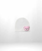 Bebek Şapkası - Organik - Hayvan Figürlü - Penye - 0- 3 Ay - Araç - Gereç/bebek araç gereçleri