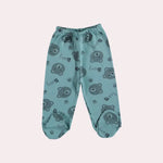 Bebek Tek Alt | Yeşil | Patikli | 9 Ay - Bebek Giyim/Erkek Bebek Giyim/Erkek Bebek Tek Alt