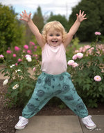 Bebek Tek Alt | Yeşil | Patikli | 9 Ay - Bebek Giyim/Erkek Bebek Giyim/Erkek Bebek Tek Alt