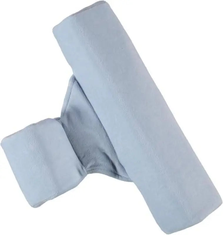 Bebek Yan Yatış Yastığı - Biorganik - Pembe - Ekru - Mavi Renk - Araç - Gereç/Yan Yatış Yastığı