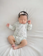 Erkek Bebek Kuzu Baskılı Pamuklu Uzun Kollu Çıtçıtlı Bady - Bebek Giyim/Erkek Bebek Giyim/Erkek Bebek Zıbın