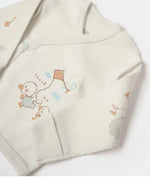 Erkek Bebek Organik Civciv Baskılı 4Lü Zıbın Seti - mint yeşili / 0-3 ay - Bebek Giyim/Erkek Bebek Giyim/Erkek Bebek