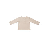 Erkek Bebek Waffle Kumaş Organik 2 Li Uzun Kollu Kahve Renk Takım - Önden Çıtçıtlı - Kahve Renk - 6 - 36 Ay - Bebek