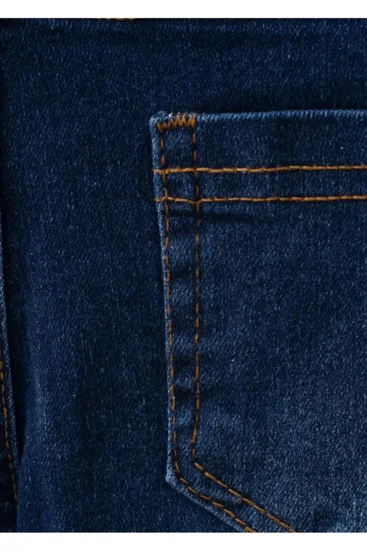 Erkek Çocuk 8-12 Yaş Mavi Kot Pantolon - Konforlu Ve Şık Tasarım - Erkek Çocuk Giyim/Erkek Çocuk Pantolon