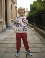 Erkek Çocuk Dokuma Kumaş Gometrik Desenli 2Li Takım - Erkek Çocuk Giyim/Erkek Çocuk Takım