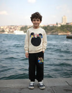 Erkek Çocuk Friends Disney Baskılı -Arka Kısmı Mickey Baskılı Eşofman Takımı - Erkek Çocuk Giyim/Erkek Çocuk Takım