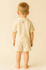 Erkek Çocuk Kısa Kollu - Müslin Kumaş - Şortlu Takım - Erkek Çocuk Giyim/Erkek Çocuk Takım