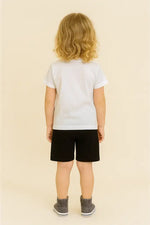 “Erkek Çocuk Spider-Man Baskılı T-Shirt & Şort Takımı – Lisanslı Marvel Yazlık Kombin | 4-6 Yaş” - Erkek Çocuk