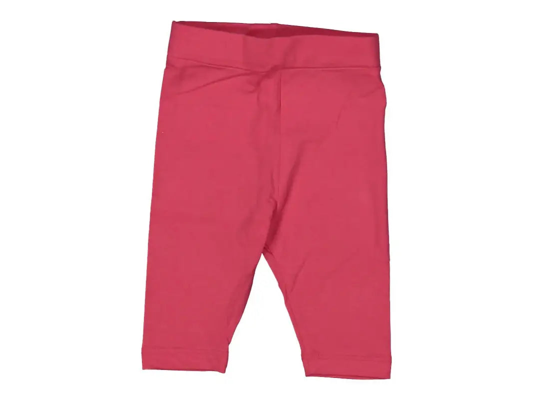 Kız Bebek Pembe Likralı Beli Lastikli Tayt - 6 -24 Aylık - Pembe Renk - Likralı - Bel Kısmı Lastikli - Bebek Giyim/Kız