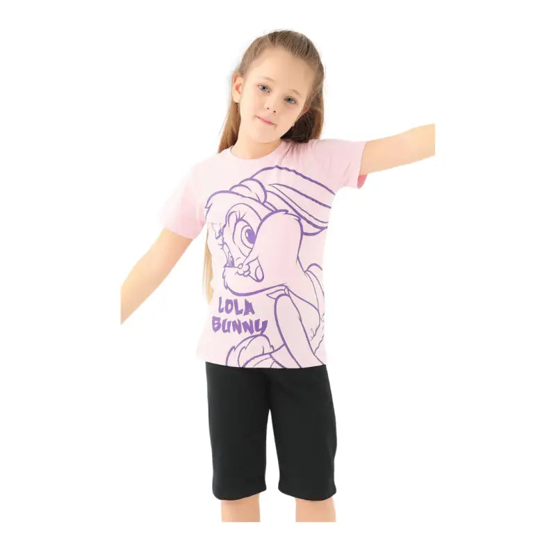 Kız Çocuk Pembe Tshirt | 2 - 8 Yaş - Kız Çocuk Giyim/Kız Çocuk Tişört