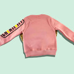 Kız Çocuk Sweatshirt | 3 Yaş | Pudra | Uzun Kol - Kız Çocuk Giyim/Kız Çocuk Sweatshirt