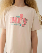 Kız Çocuk Tshirt Pantolon Takım | 9-12 Yaş | Taş & Pudra Renk - Kız Çocuk Giyim/Kız Çocuk Takım