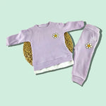 Mor Renkli Kız Bebek 2’Li Takım - Kız Çocuk Giyim/Kız Çocuk Takım