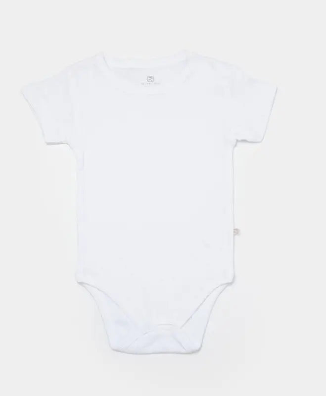 Unisex Jakar Desenli 2’Li Yarım Kol Organik Bebek Body - Beyaz/Ekru - 3 - 24 Ay - Bebek Giyim/Kız Bebek Giyim/Kız Bebek