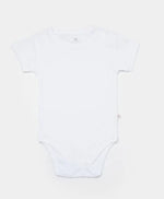 Unisex Jakar Desenli 2’Li Yarım Kol Organik Bebek Body - Beyaz/Ekru - 3 - 24 Ay - Bebek Giyim/Kız Bebek Giyim/Kız Bebek