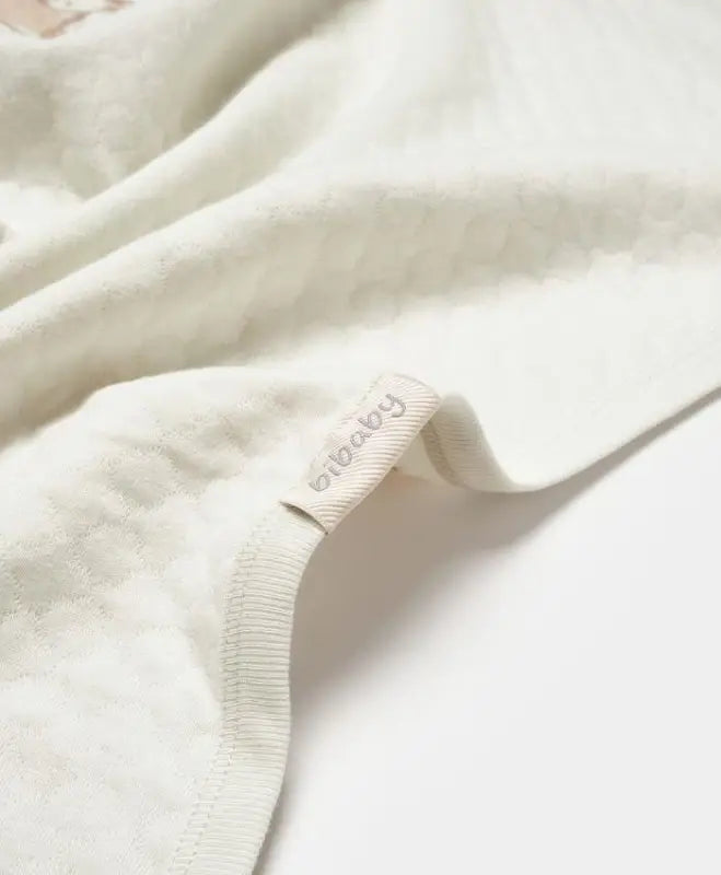 Unisex Little Dear Yazılı Yavru Ceylan Baskılı Organik Pamuklu Battaniye - mint yeşili / STANDART - Bebek Giyim/Kız