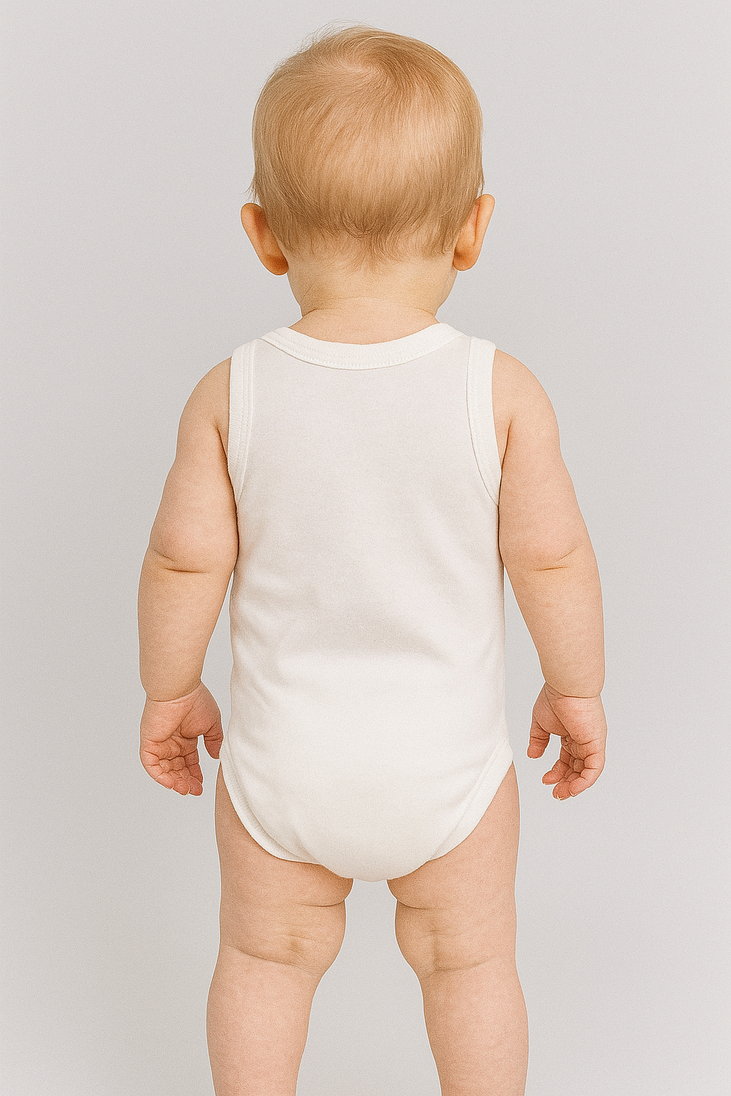 Unisex babannem beni çok seviyor yazılı sıfır kollu çıtçıtlı bady