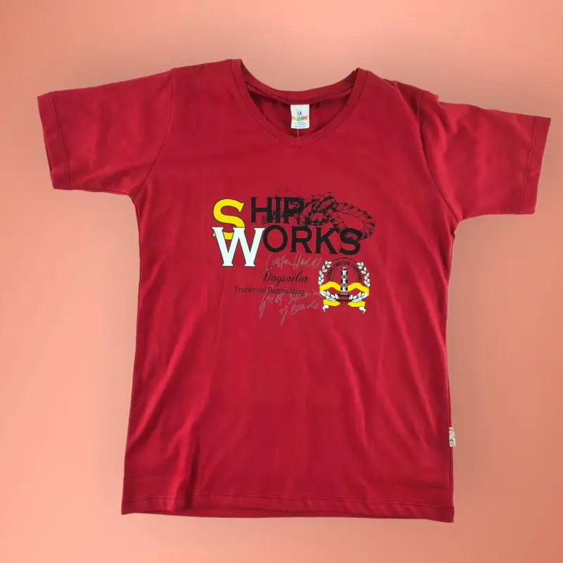 Erkek Çocuk Yazlık Pijama Takımı | Kırmızı Tshirt & Gri Kapri | 7 - 12 Yaş - Erkek Çocuk Giyim/Erkek Çocuk Pijama &