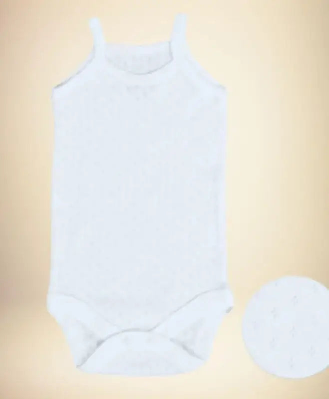 Jakar Desenli Bebek Askılı Body - Çıtçıtlı Yenidoğan Kıyafeti - Bebek Giyim/Kız Bebek Giyim/Kız Bebek Zıbın