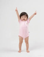 Kız Bebek Kısa Kol Organik Pamuklu Çıtçıtlı Bady - 3 - 24 Ay - Bebek Giyim/Kız Bebek Giyim/Kız Bebek Zıbın