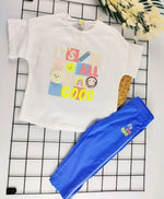 Kız Çocuk Kısa Kol Tişört Ve Tayt İçeren Çocuk 2’Li Takım - Kız Çocuk Giyim/Kız Çocuk Takım