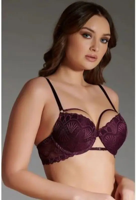 Önde V Detaylı Kadın Sütyeni - İç Giyim/Bayan İç Giyim/Sütyen