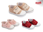 Papulin Bebek Patik Unisex Spor Ayakkabı Pamuklu Kumaştan İmal Edilmiştir - Çocuk Ayakkabıları/Bebek Ayakkabı