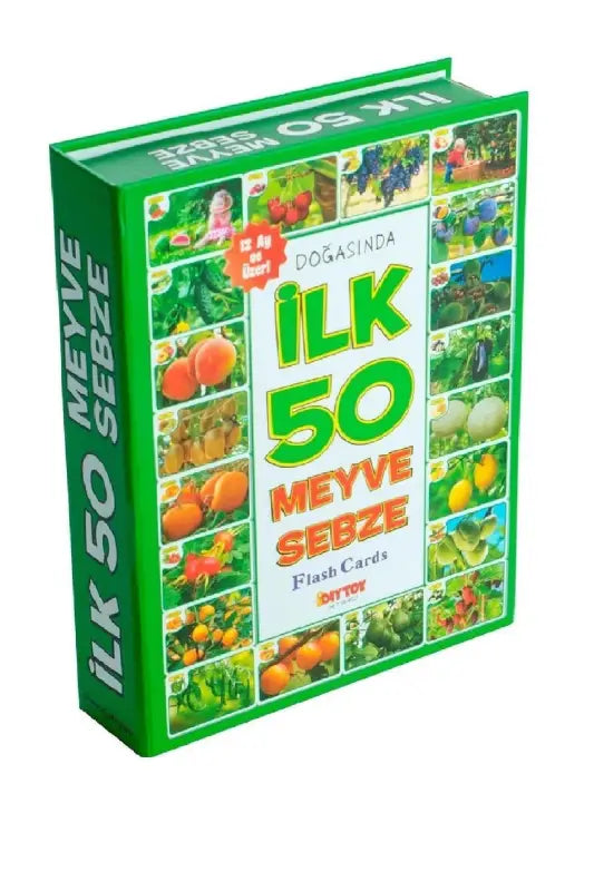 Sebze Ve Meyve Kartları Seti - Araç - Gereç/Peluş Oyuncak