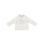 Unisex Koala Baskılı Uzun Kol Pamuklu Sweat - Organik - Pamuklu - 6 - 36 Ay - Ekru Renk - Bebek Giyim/Kız Bebek