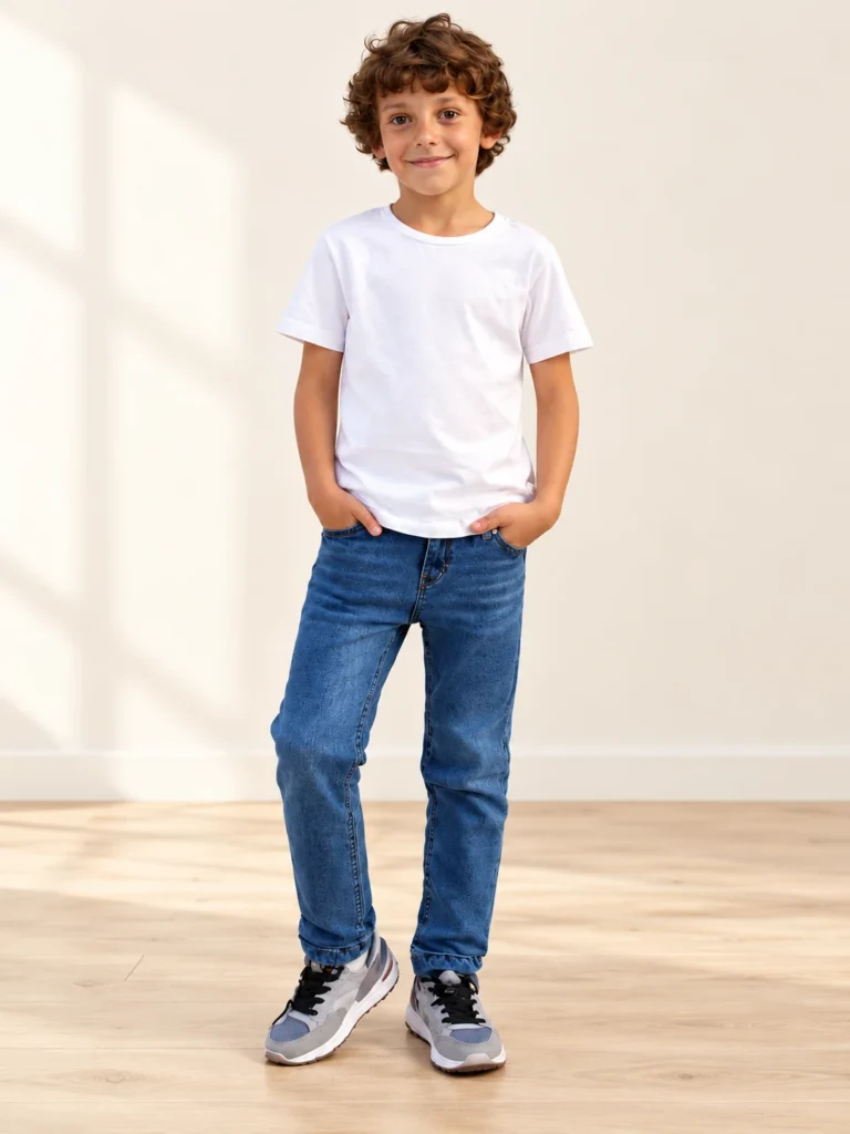 Erkek Çocuk Kot Pantolon | 5 - 8 Yaş