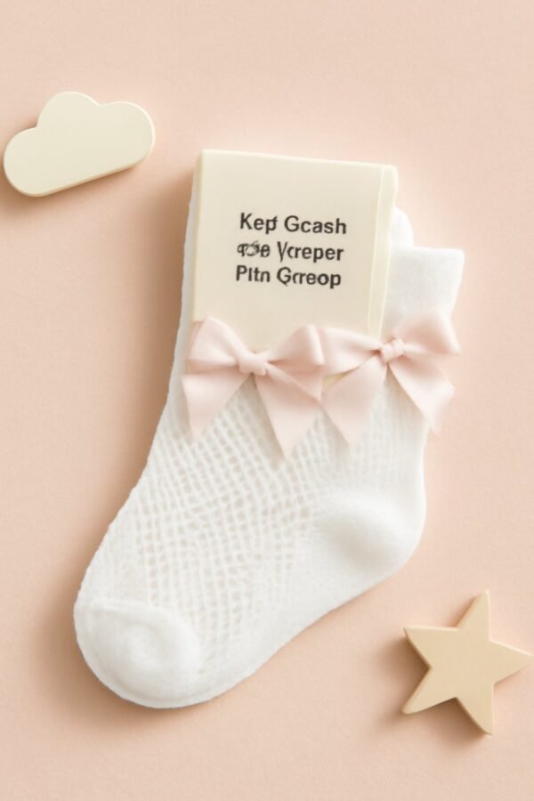 Kız Çocuk Kurdelalı File Çorap Renkli ve Zarif Tasarım, hareket özgürlüğü sağlayan çocuk çorapları - Gorsel 3