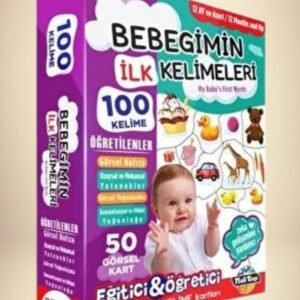 Bebeğim İlk 100 Kelime Rehberi - Bebek Gelişim Ve Eğitim Kitabı - Almira Bebek