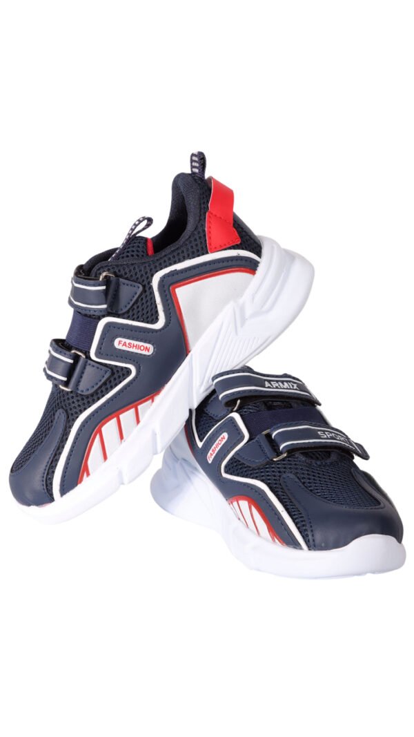 Kız çocuk spor ayakkabı LACİVERT ve PUDRA renkli rahat ve şık tasarım