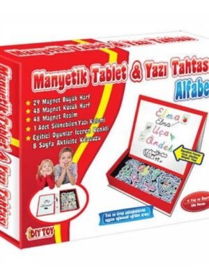 Manyetik Tablet Alfabe Seti - Eğitici Ve Yaratıcı Çocuk Oyuncakları - Almira Bebek