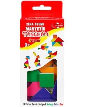 Manyeti̇k Tangram Masali Detayli Oyun Seti̇ - Almira Bebek