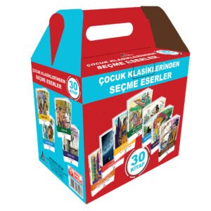 Çocuk Klasiklerinden Seçme Eserler Seti 30 Kitap - Almira Bebek