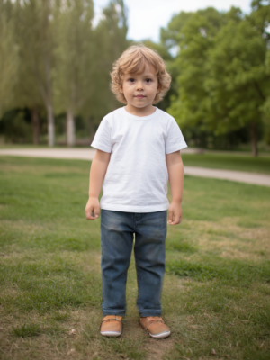 Erkek Çocuk Dar Kesim Kot Pantolon - Almira Bebek