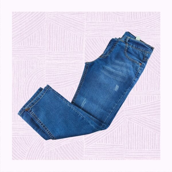 Erkek Çocuk Kot Pantolon 11 Yaş - Slim Fit Denim, Erkek çocuk giyim, rahat ve dayanıklı kot pantolon - Gorsel 3