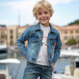 Erkek Çocuk Kot Ceket | 6 - 7 Yaş - Almira Bebek