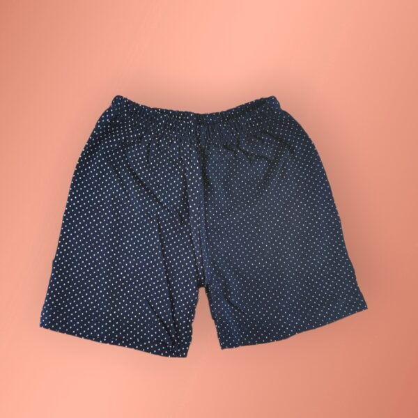 Kız Çocuk Yazlık Şort Takımı Pembe Siyah Sevimli Desenli ve Rahat - Gorsel 2