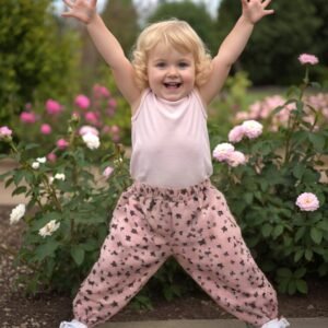 Kız Bebek Altı | Patikli | Pudra | 0 - 9 Ay