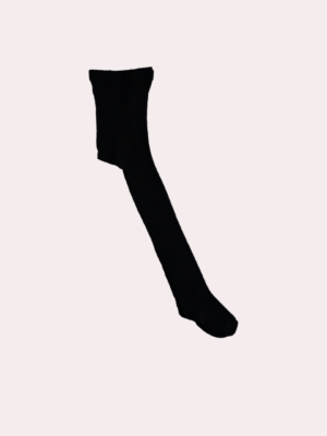 Termal Siyah Kız Çocuk Külotlu Çorap - Almira Bebek