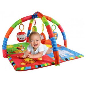 Oyuncaklı Aktivite Minderi 1 - 3 Aylık Bebekler İçin - Sevimli Tasarımlar - Almira Bebek