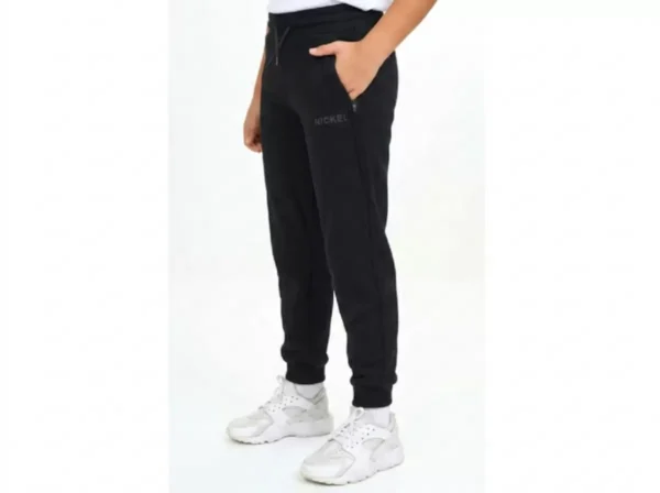 Erkek Çocuk Gizli Fermuarlı Cepli Beli Lastikli Eşofman Altı - 2. görsel