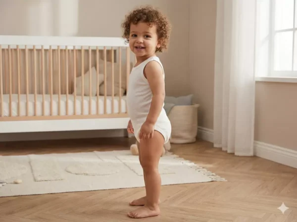 Unisex Jakarlı Kalın Askılı Çıtçıtlı Bady - 2. görsel