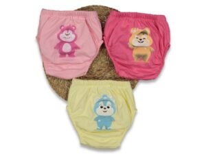 Unisex Ayıcık Baskılı Alıştırma Külodu