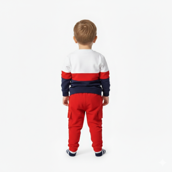 Erkek Bebek Keeep On Smıle Yazılı -uzunkollu Takım - 4. görsel