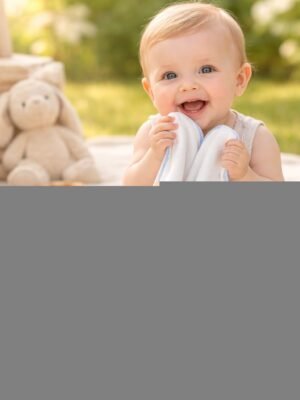 Bebek Ağız Mendili 6'lı Set, Yumuşak Penye, Unisex Bebeğe Uygun