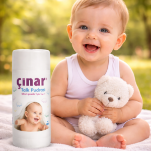 Cinar Talk Bebek Pudrası Hassas Ciltler İçin Hafif ve Güvenli